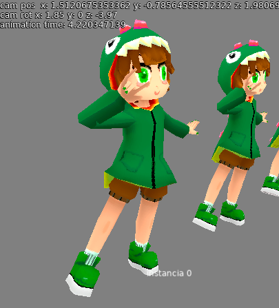 Probando un modelo 3D en el engine.